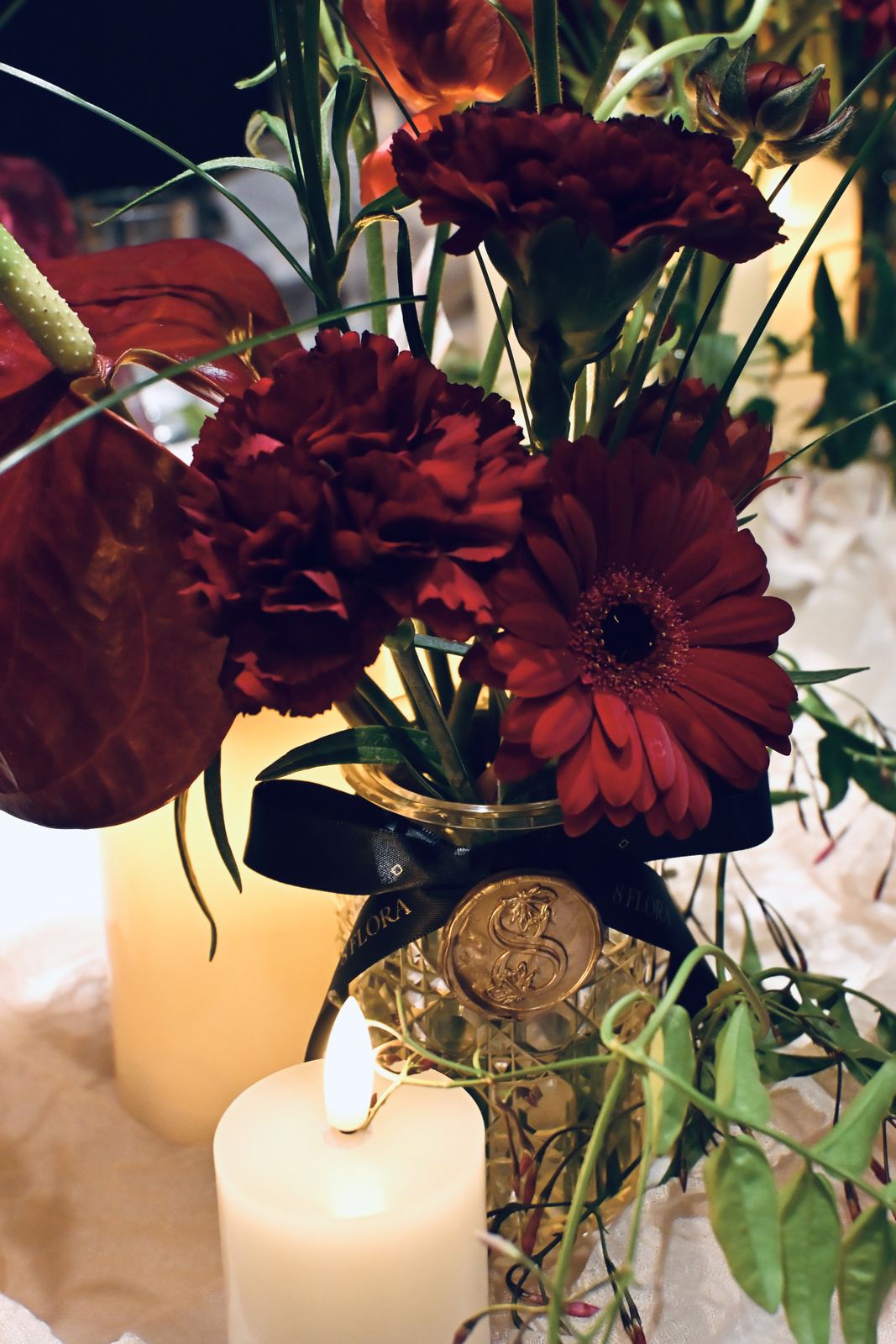 Hotel floral display